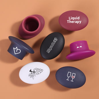 Silicone Bottle Stopper | Resealable Wine Caps
