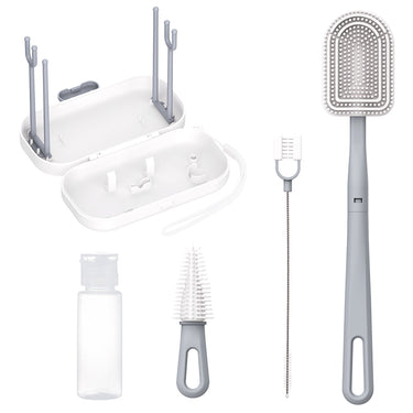 milk bottle brush set