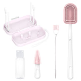 milk bottle cleaning brush set
