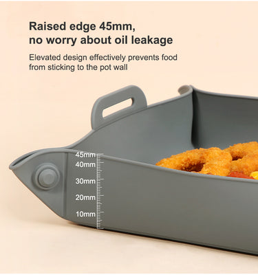 silicone airfryer liner plate