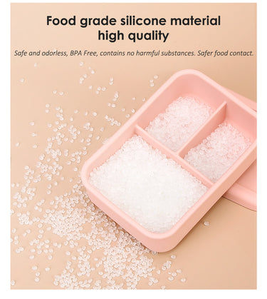 silicone bento lunch box