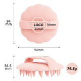 silicone head scrubber