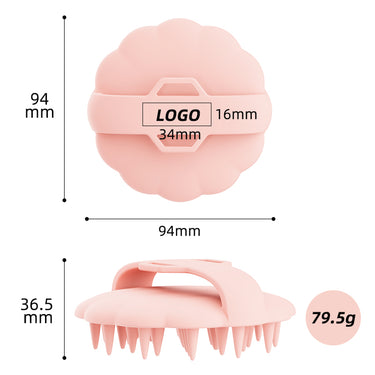 silicone head scrubber