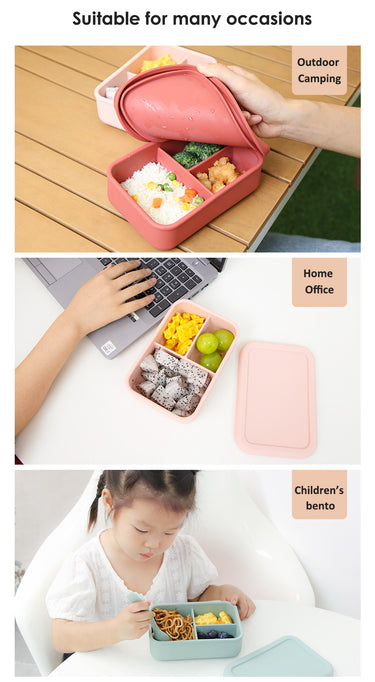 silicone lunch containers