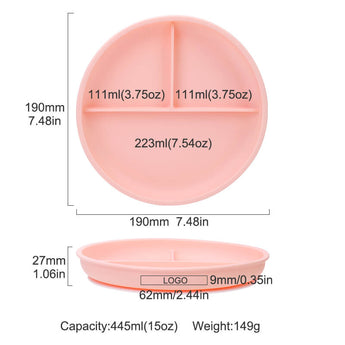 Silicone Suction Plate