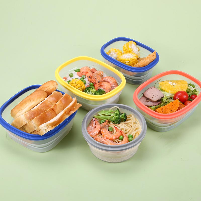 Foldable Silicone Lunch Box OEM ODM