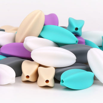 Star Fruit Bulk Silicone Beads