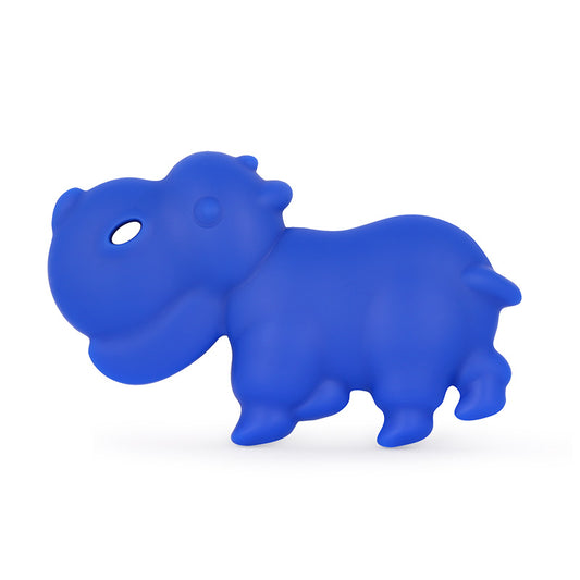 Custom Hippo Silicone Teether