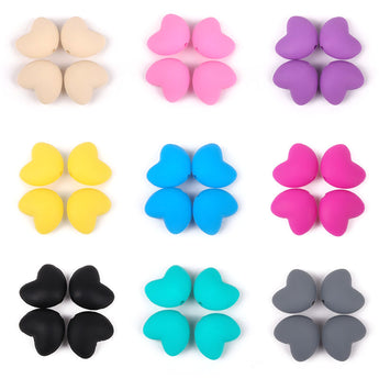 Heart Silicone Beads Manufacturer