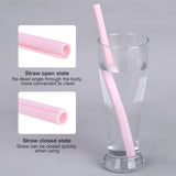 Wholesale Openable Silicone Straws