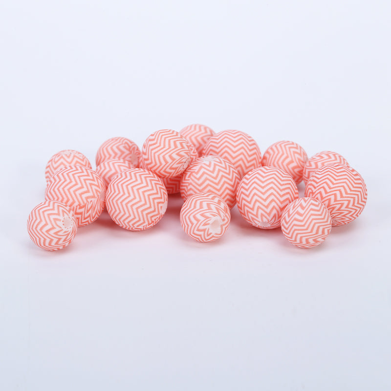 Wholesale 120Pcs Silicone Beads 12mm Fluorescent Silicone Beads