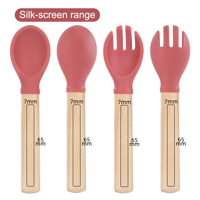 Silicone Bowl and Spoon Set