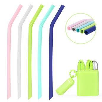 Silicone Bent Straws