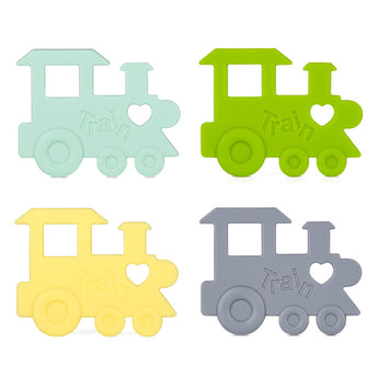 Custom Train Silicone Teether
