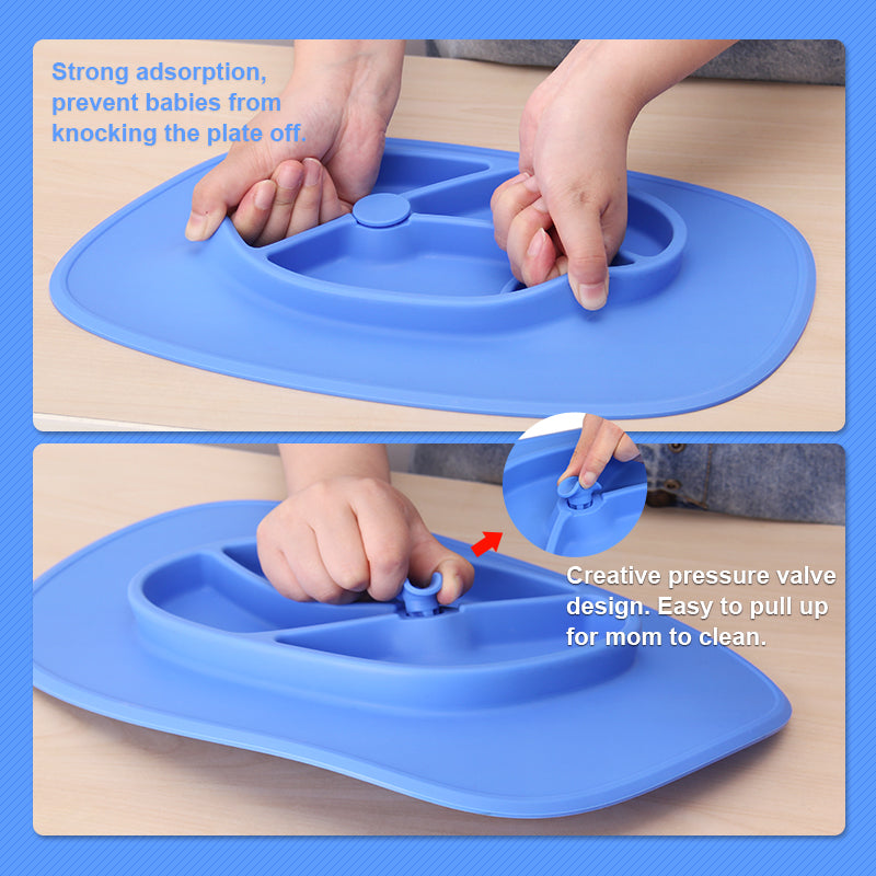 Silicone Suction Plate Placemat