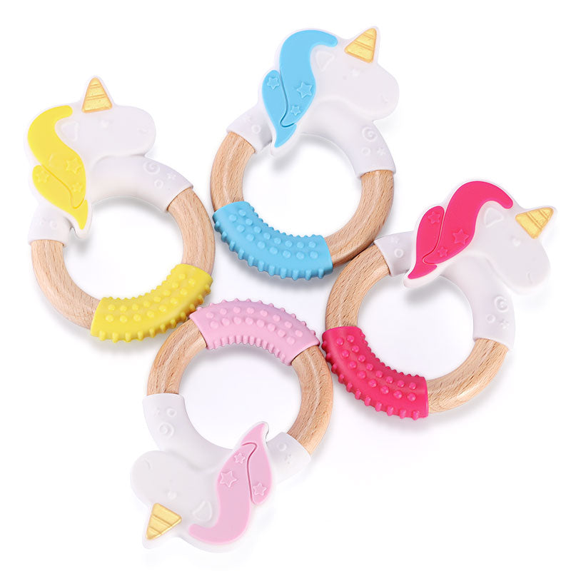 Unicorn Silicone Teether