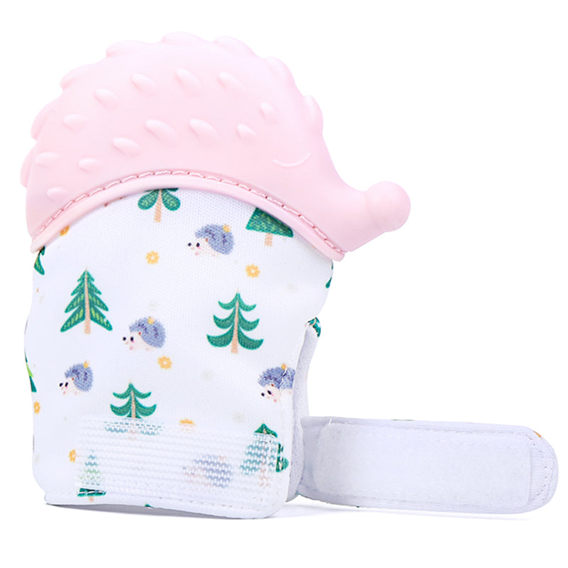 Custom Silicone Teething Hand Mitten Wholesale Teething Mitten ...