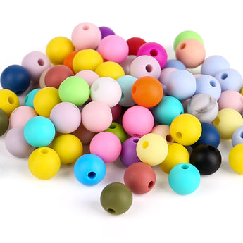 9mm Silicone Beads Bulk