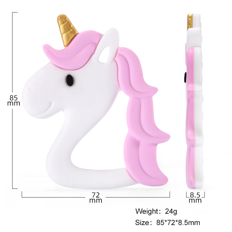 Silicone Unicorn Teether