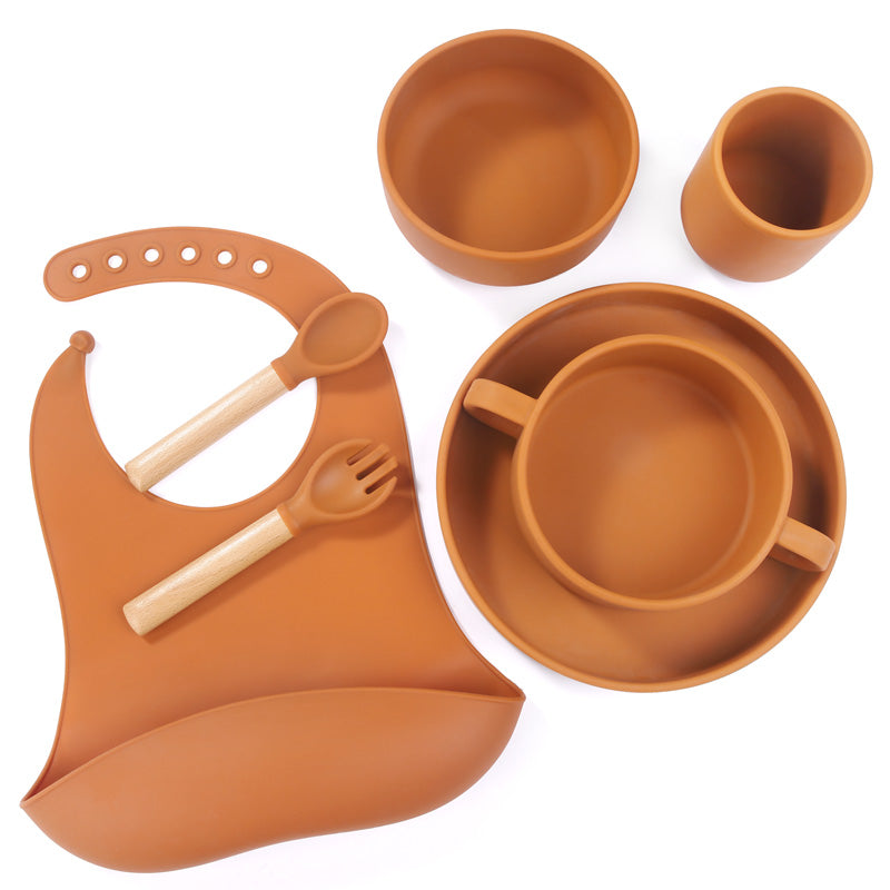 Silicone First Feeding Set