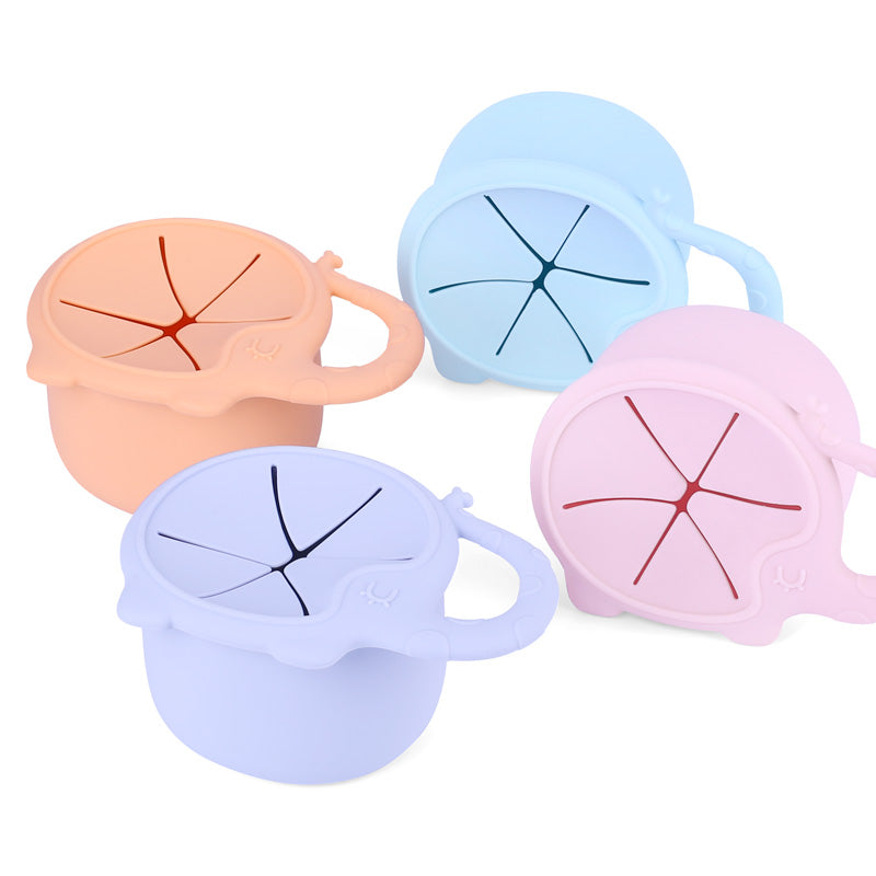 Baby Silicone Snack Container
