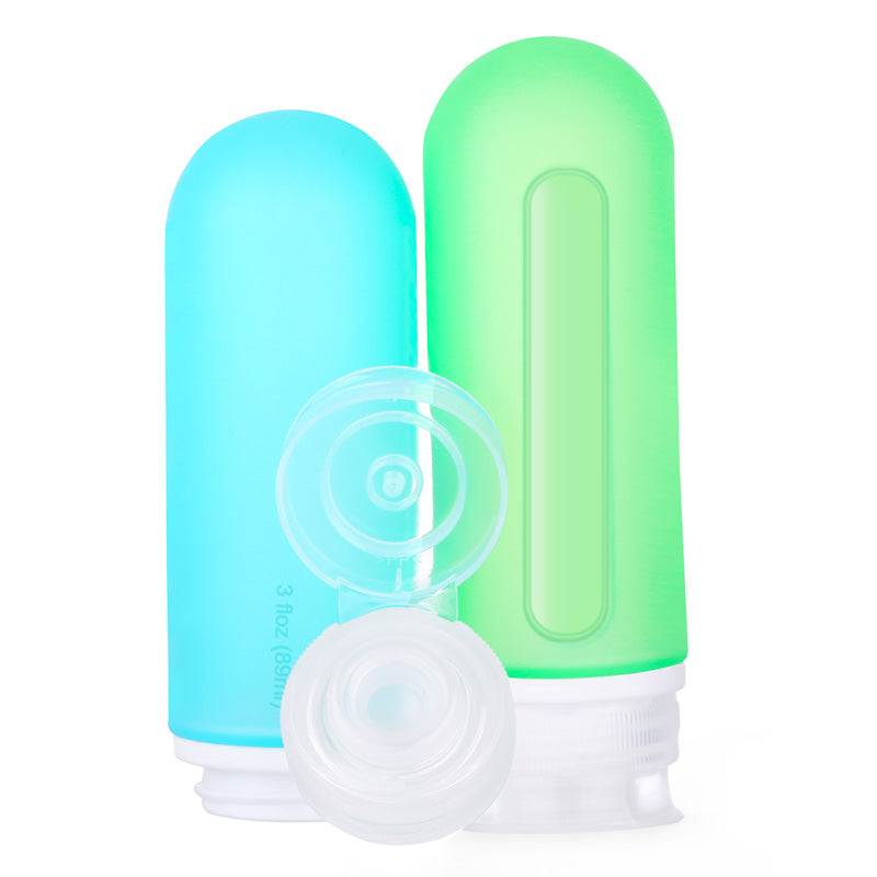 Capsule travel bottle