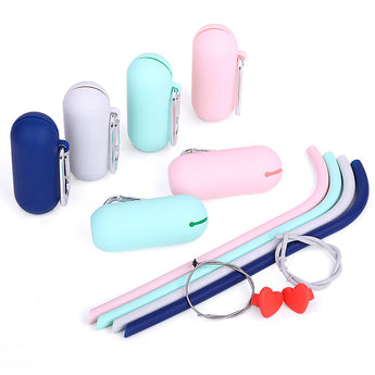 Silicone Straw Protect Case