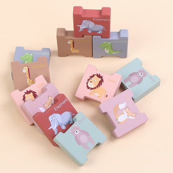 Custom Chewable Silicone Building Blocks