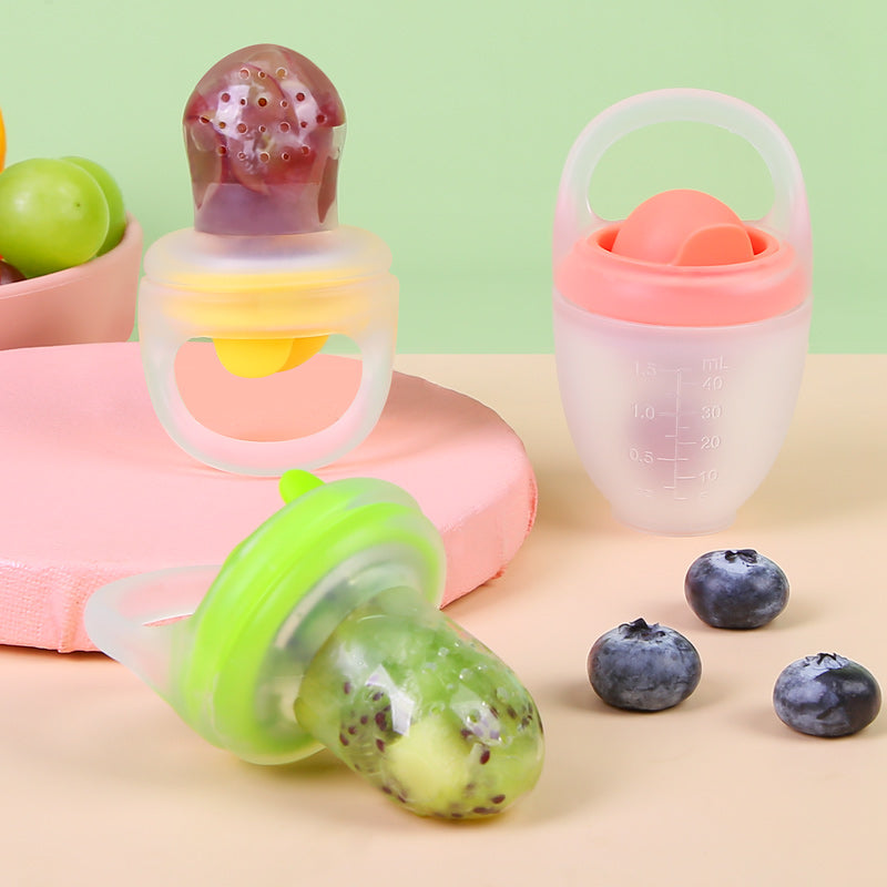 Fruit Mesh Teether Silicone Soother Fruit Teether Feeder Manufacturer ...