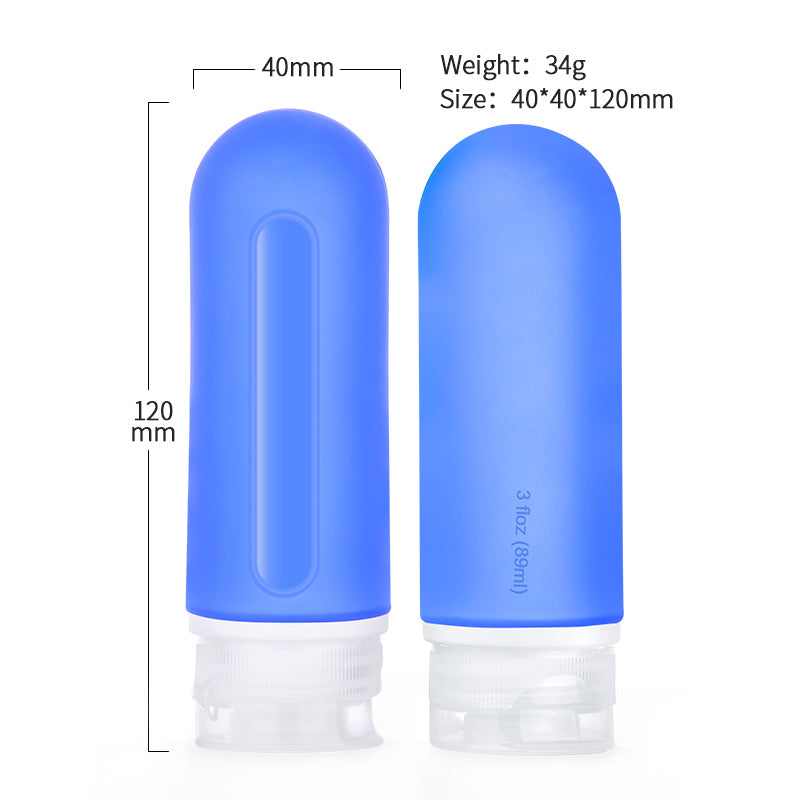 Capsule travel bottle