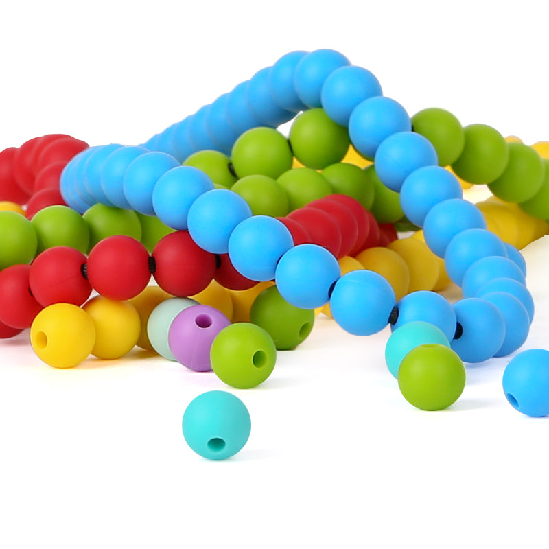 9mm Silicone Beads Bulk