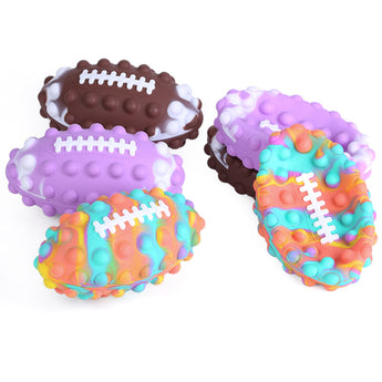 Rugby Fidget Popper Toy