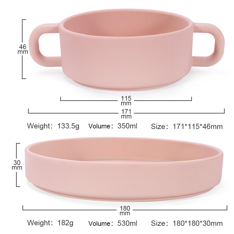 Silicone First Feeding Set