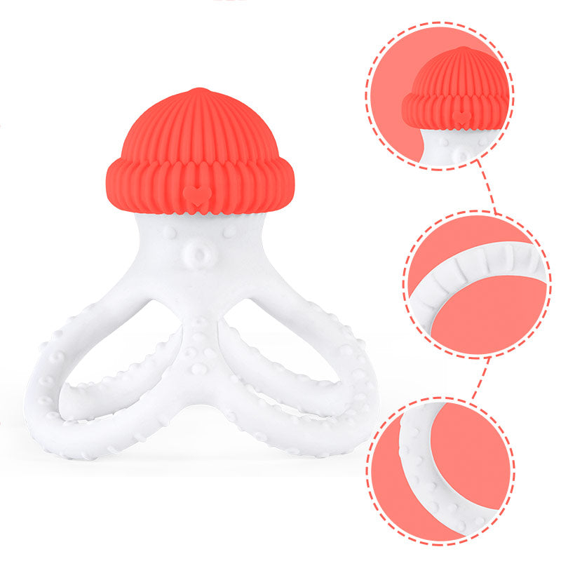 Custom Octopus Silicone Teether