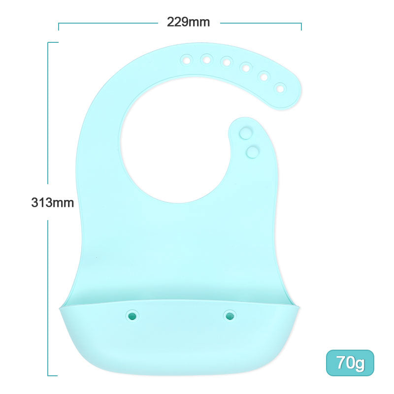 Wholesale Printed Silicone Bib