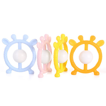 Rattle Baby Silicone Teether
