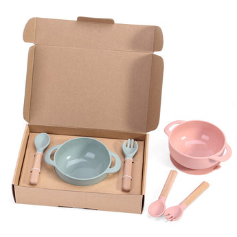 Suction Bowl and Spoon Set