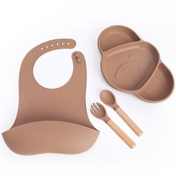 Custom Silicone Baby Feeding Set
