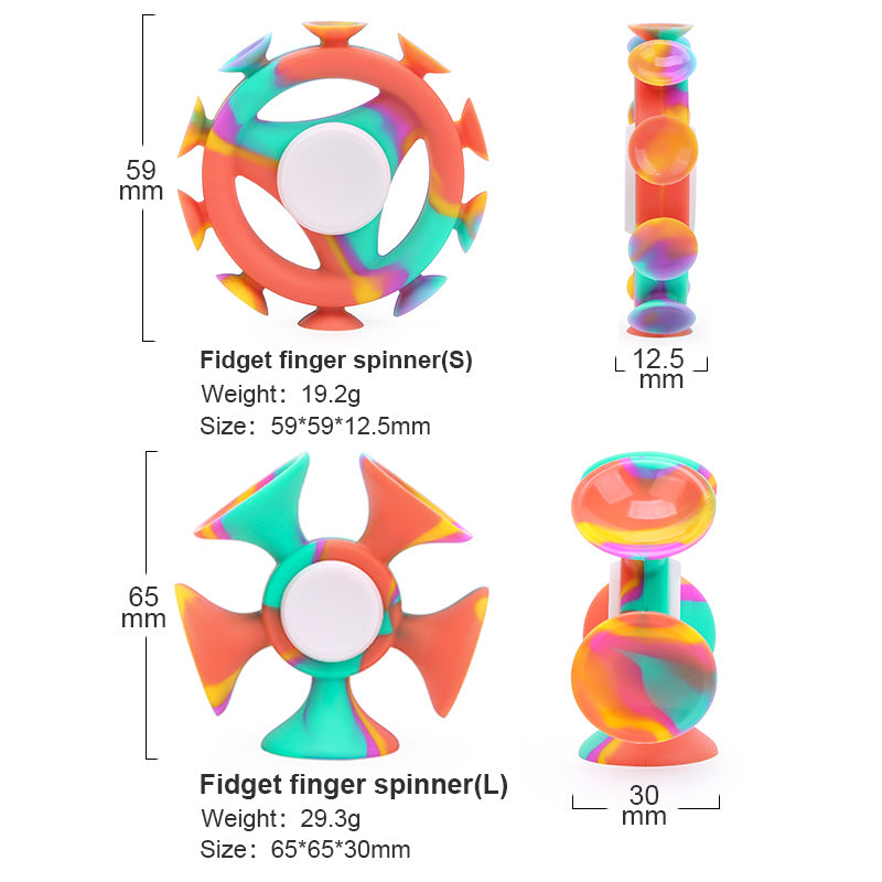 Suction Fidget Spinner