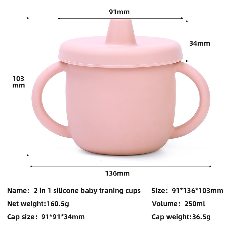 Custom Toddler Silicone Sippy Cup