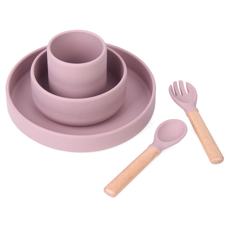 Silicone First Feeding Set