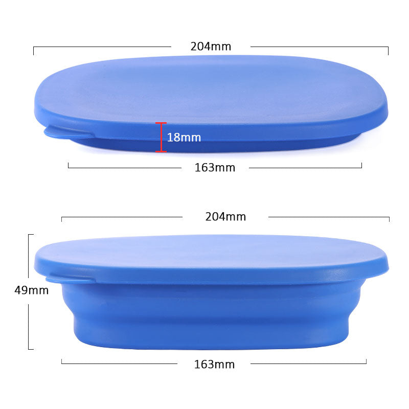 Wholesale Create Your Own Collapsible Silicone Lunch Box — Neil