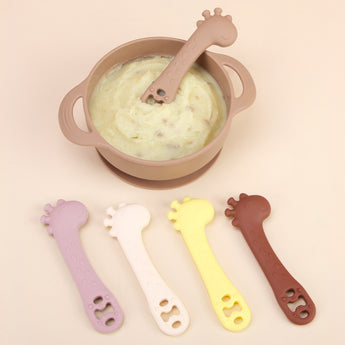 First Stage Silicone Baby Utensils