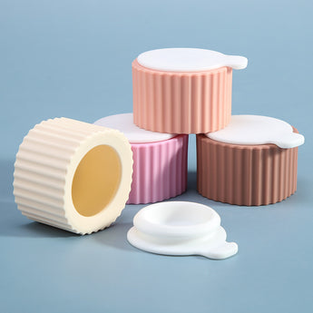 Silicone Travel Cream Jars
