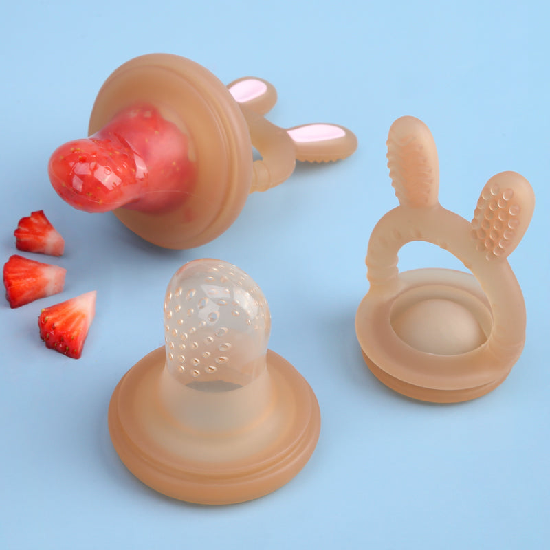 Rabbit Silicone Fruit Pacifier
