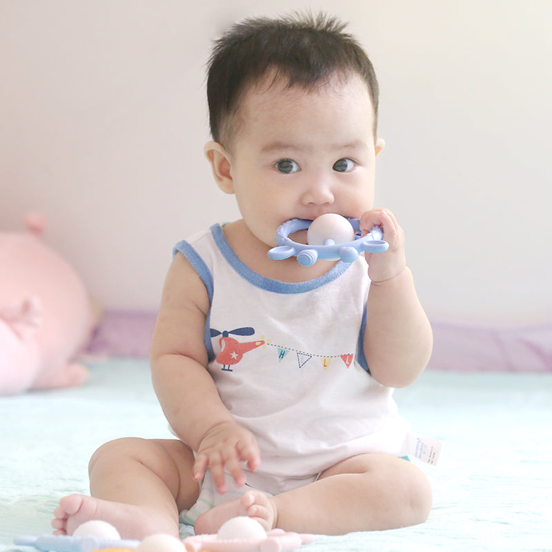 Rattle Baby Silicone Teether