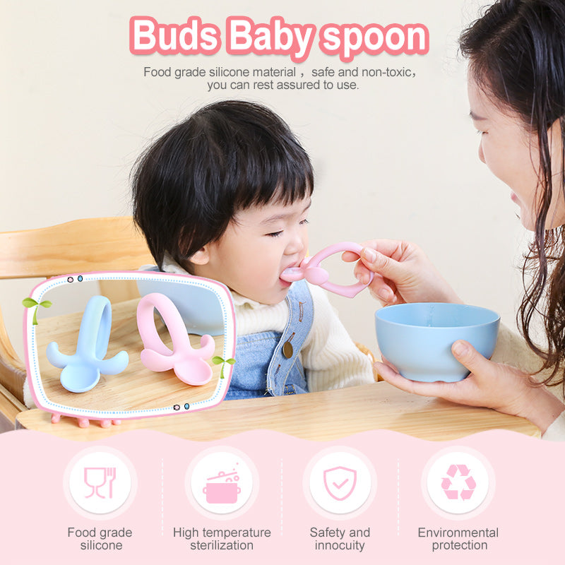 Infant Silicone Training Spoon