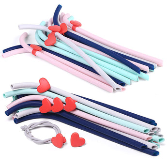 Cute Reusable Silicone Straws