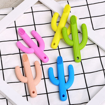Custom Silicone Teether Toothbrush