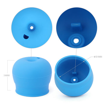 Silicone Sippy Straw Cup Lids